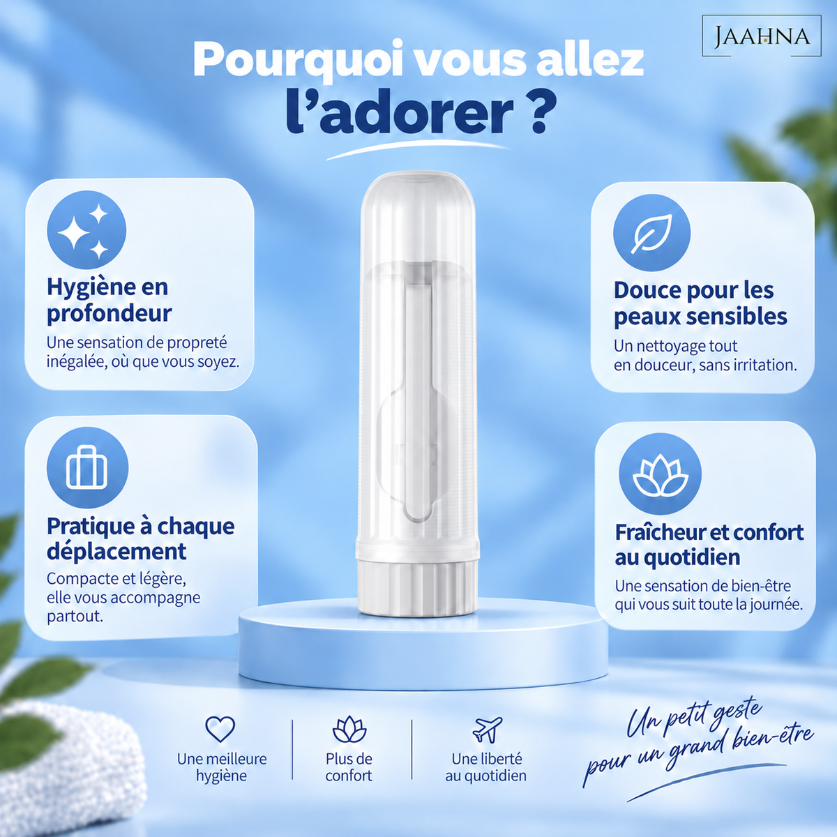 Sénnè® I Douchette électrique portable